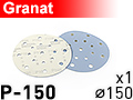 Шлифовальный абразивный круг GRANAT D150 P150 - 1шт
